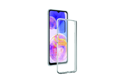 Générique Coque de Protection Silicone BIGBEN Transparente pour Samsung Galaxy A23, Souple et Fine