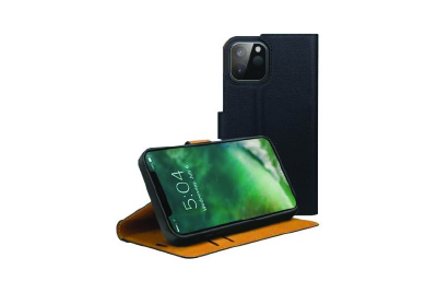 Générique Étui Portefeuille Slim pour iPhone 12 Pro, Noir, Protection Élégante XQISIT