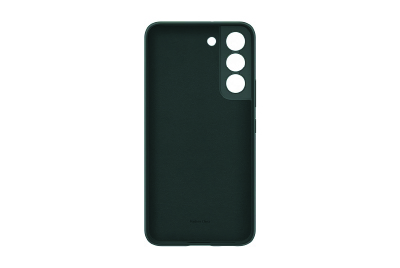 Générique Coque de Protection en Silicone Galaxy S22, Vert, Protection Complète avec Découpes Précises pour Triple Appareil Photo